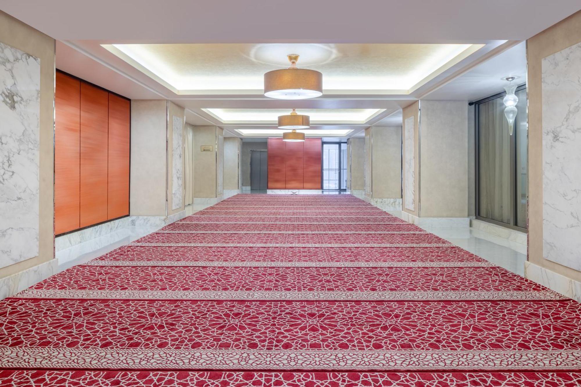 Jabal Omar Marriott Hotel Makkah Mecca Exterior photo Carpet in a hotel